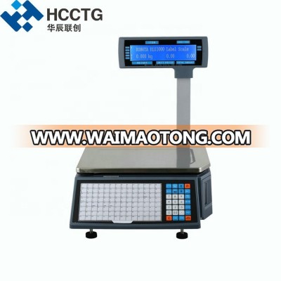 USB Price Digital Weighing Electronic Scale With Laser Barcode Scanner HLS1000